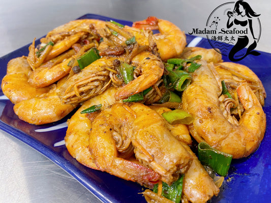 Taiwan Style Sesame Oil Endeavour Prawn【台式麻油虾】(cooked)【Friday Only】
