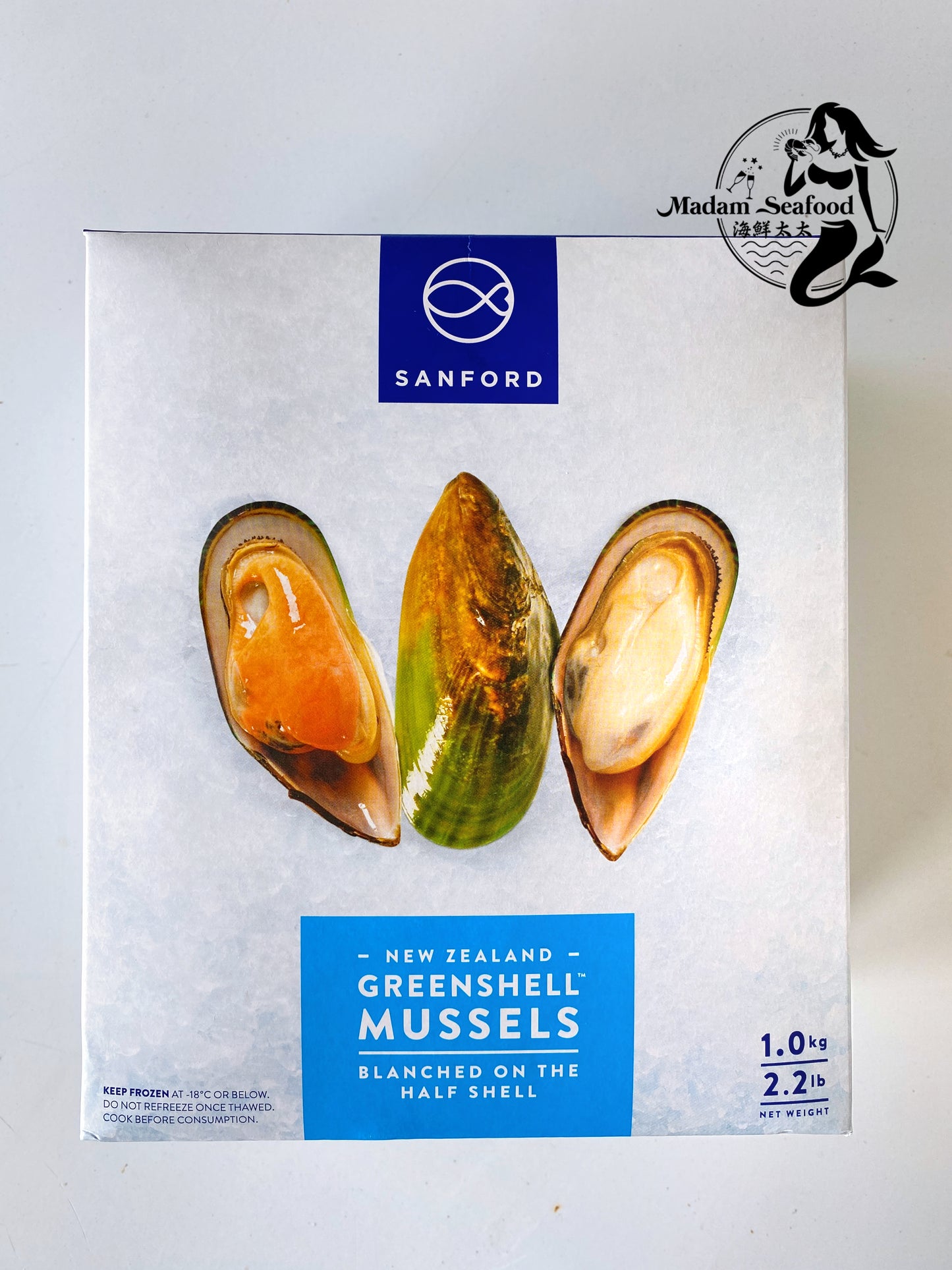 New Zealand Green Mussel (frozen)