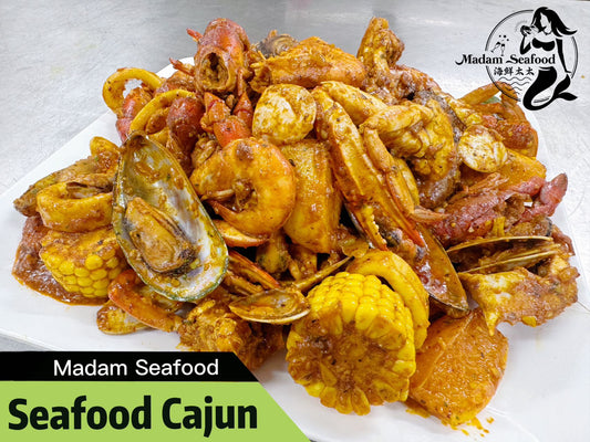 Seafood Cajun (cooked)