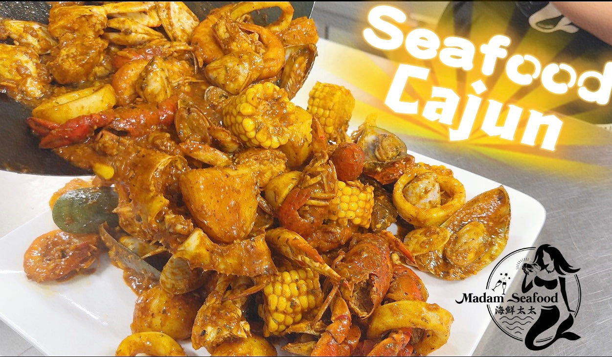 Seafood Cajun (cooked)